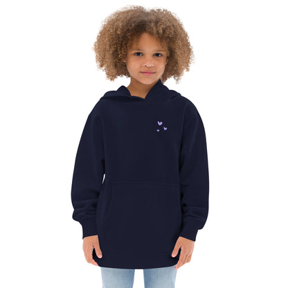 Youth: Blue "I'm Weird, You're Welcome"   fleece hoodie