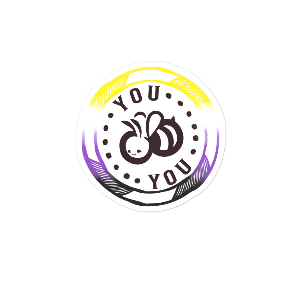 You "Bee" You - EnBee vinyl Bubble-Free Stickers