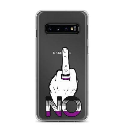 “No” Ace Flag Flippin’ The Bird Samsung Case