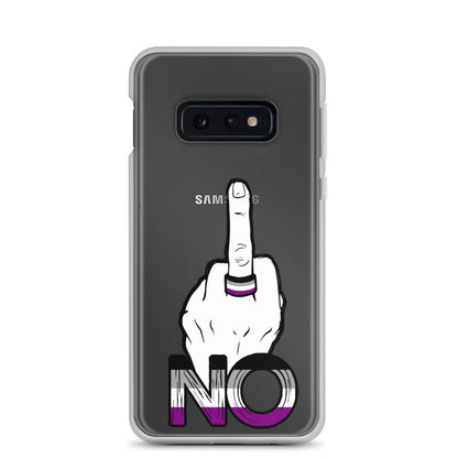 “No” Ace Flag Flippin’ The Bird Samsung Case