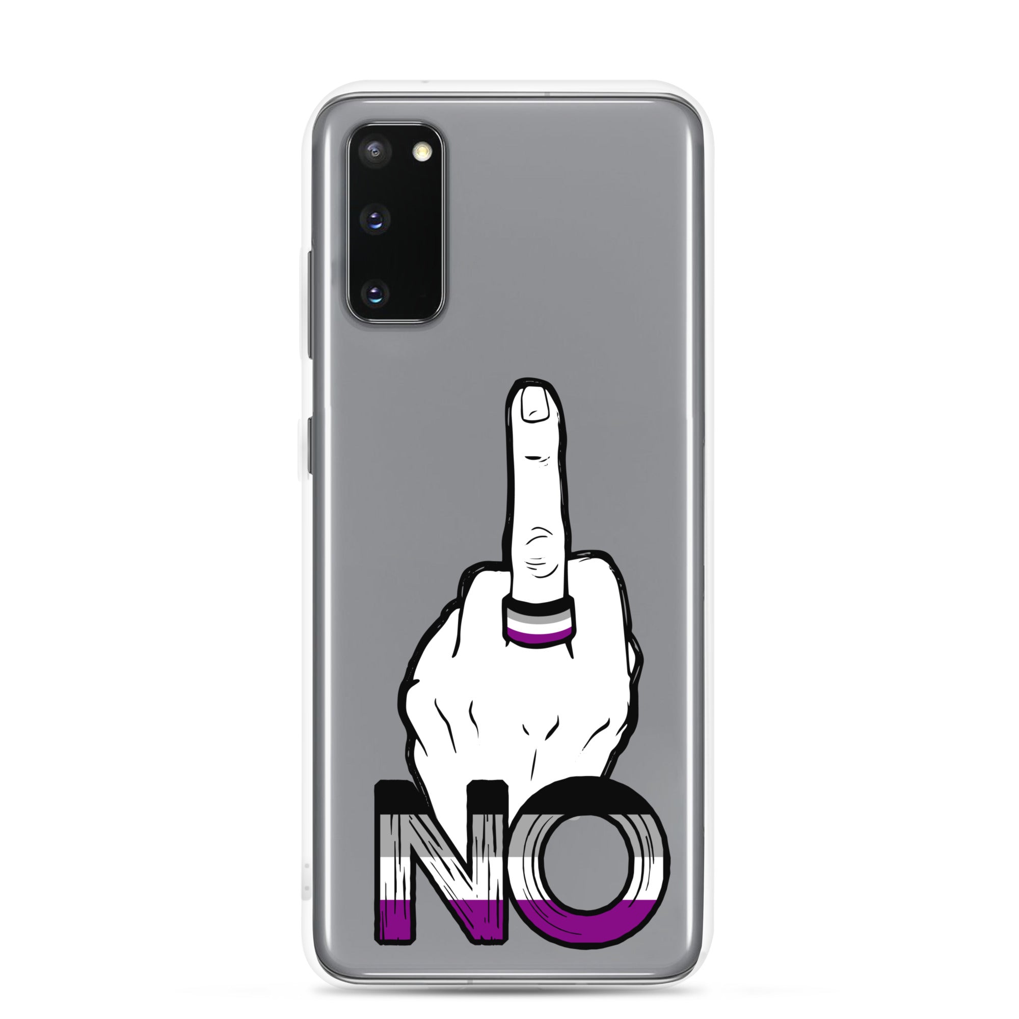 “No” Ace Flag Flippin’ The Bird Samsung Case