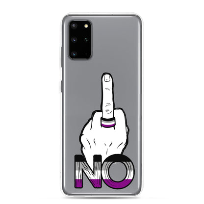 “No” Ace Flag Flippin’ The Bird Samsung Case