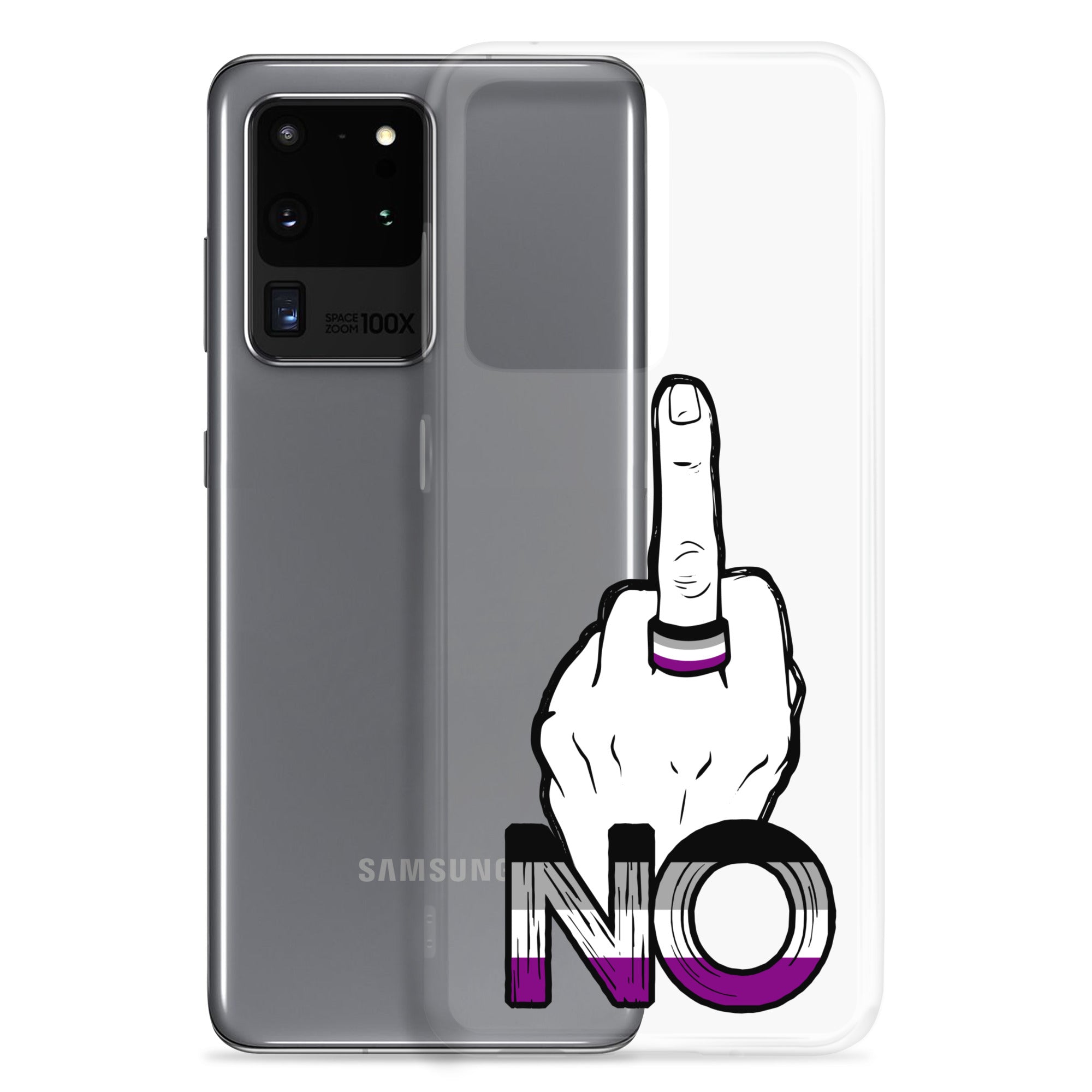 “No” Ace Flag Flippin’ The Bird Samsung Case