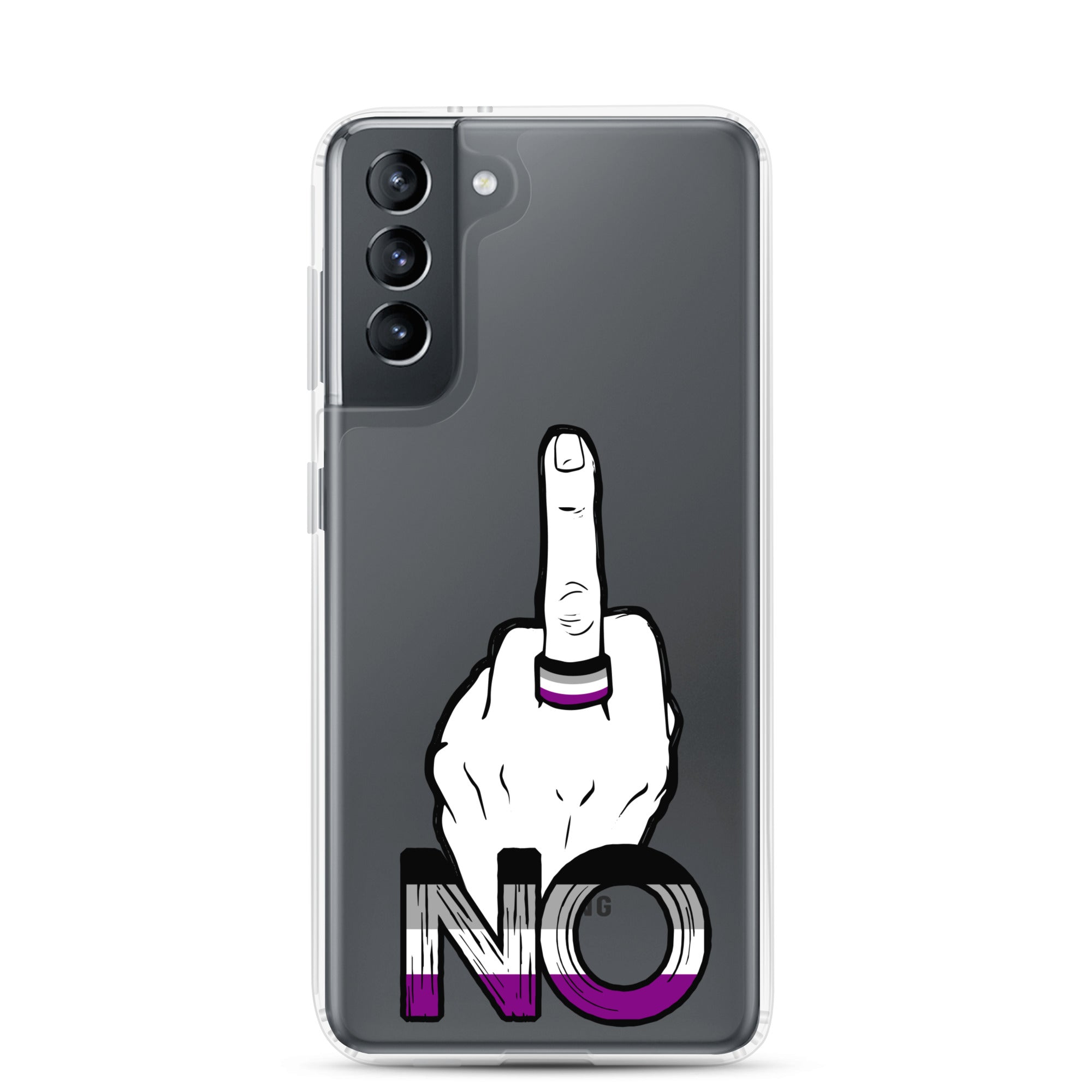 “No” Ace Flag Flippin’ The Bird Samsung Case