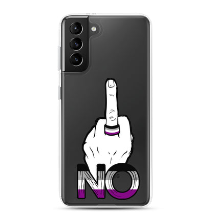 “No” Ace Flag Flippin’ The Bird Samsung Case