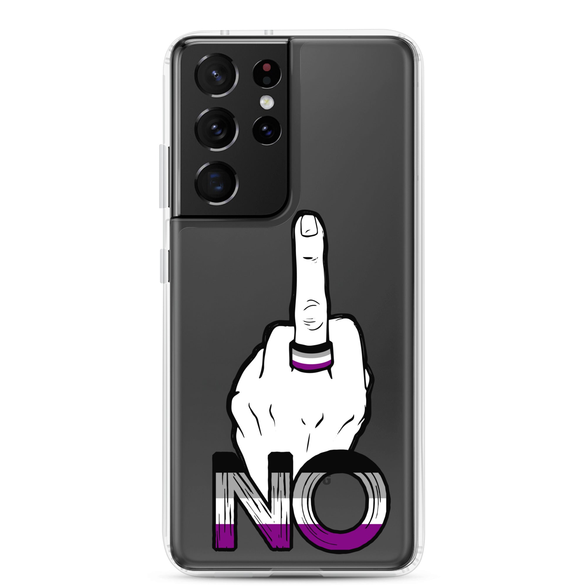 “No” Ace Flag Flippin’ The Bird Samsung Case