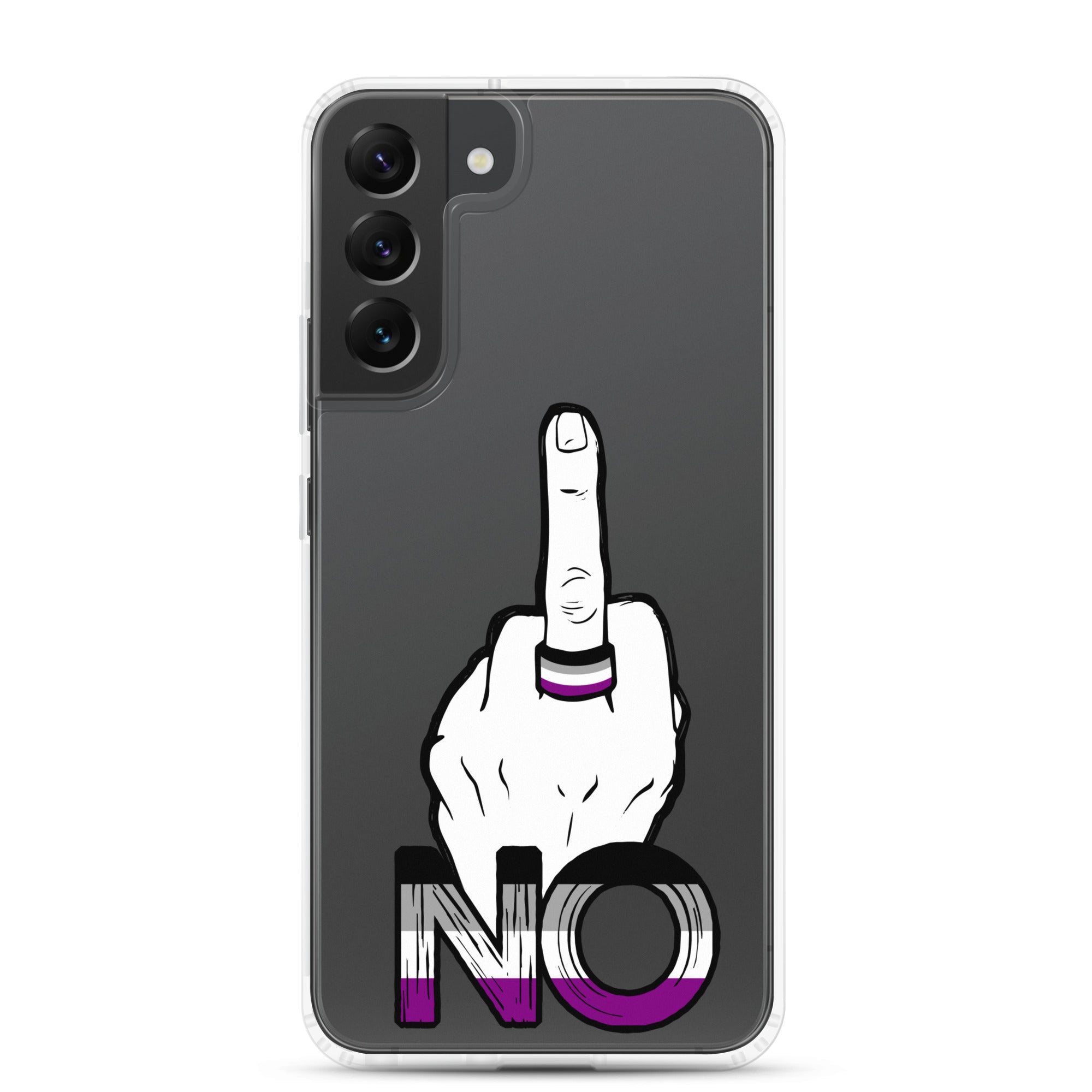 “No” Ace Flag Flippin’ The Bird Samsung Case