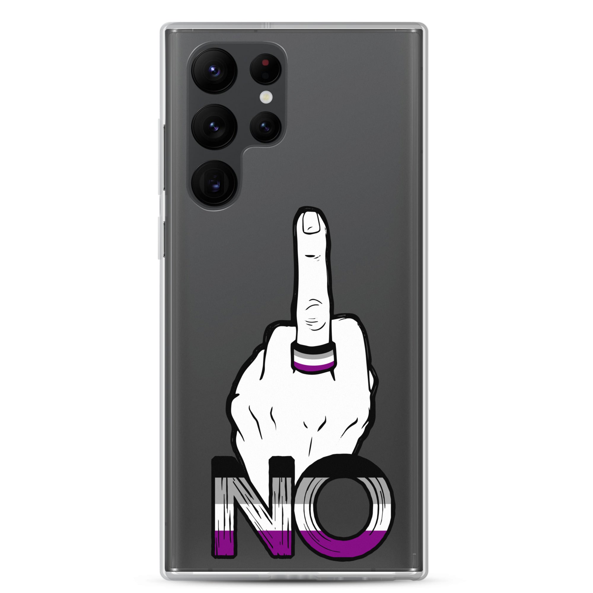 “No” Ace Flag Flippin’ The Bird Samsung Case