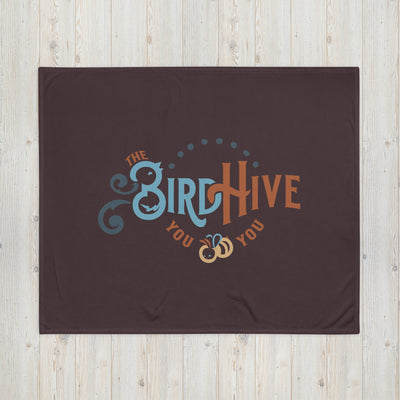 The BirdHive Throw Blanket