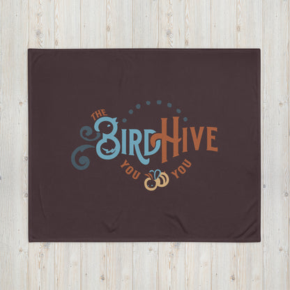 The BirdHive Throw Blanket