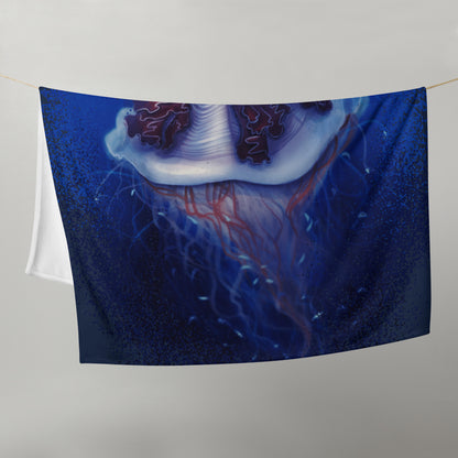 Rococo Jelly Lady Throw Blanket