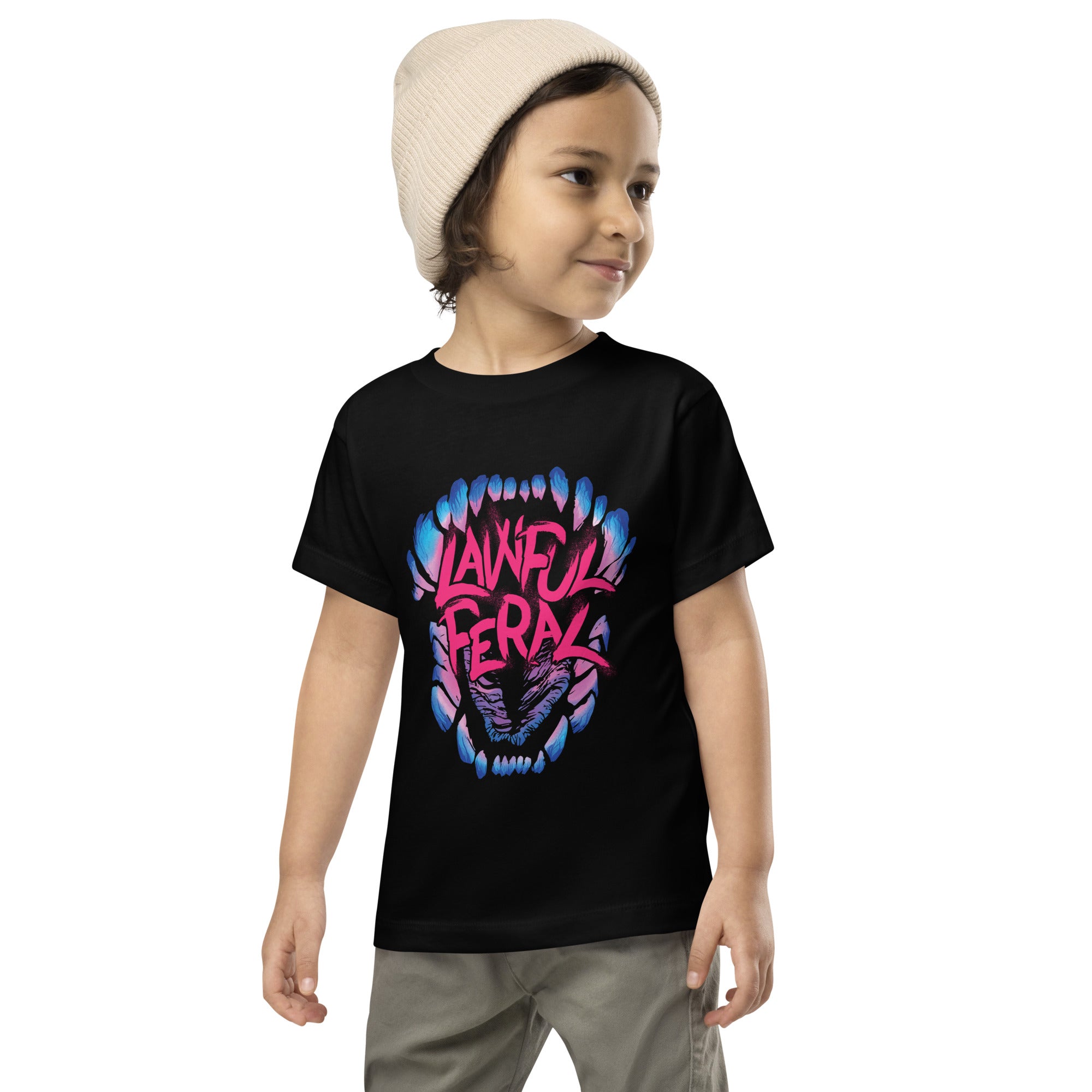 Toddler: “Lawful Feral” Short Sleeve Tee