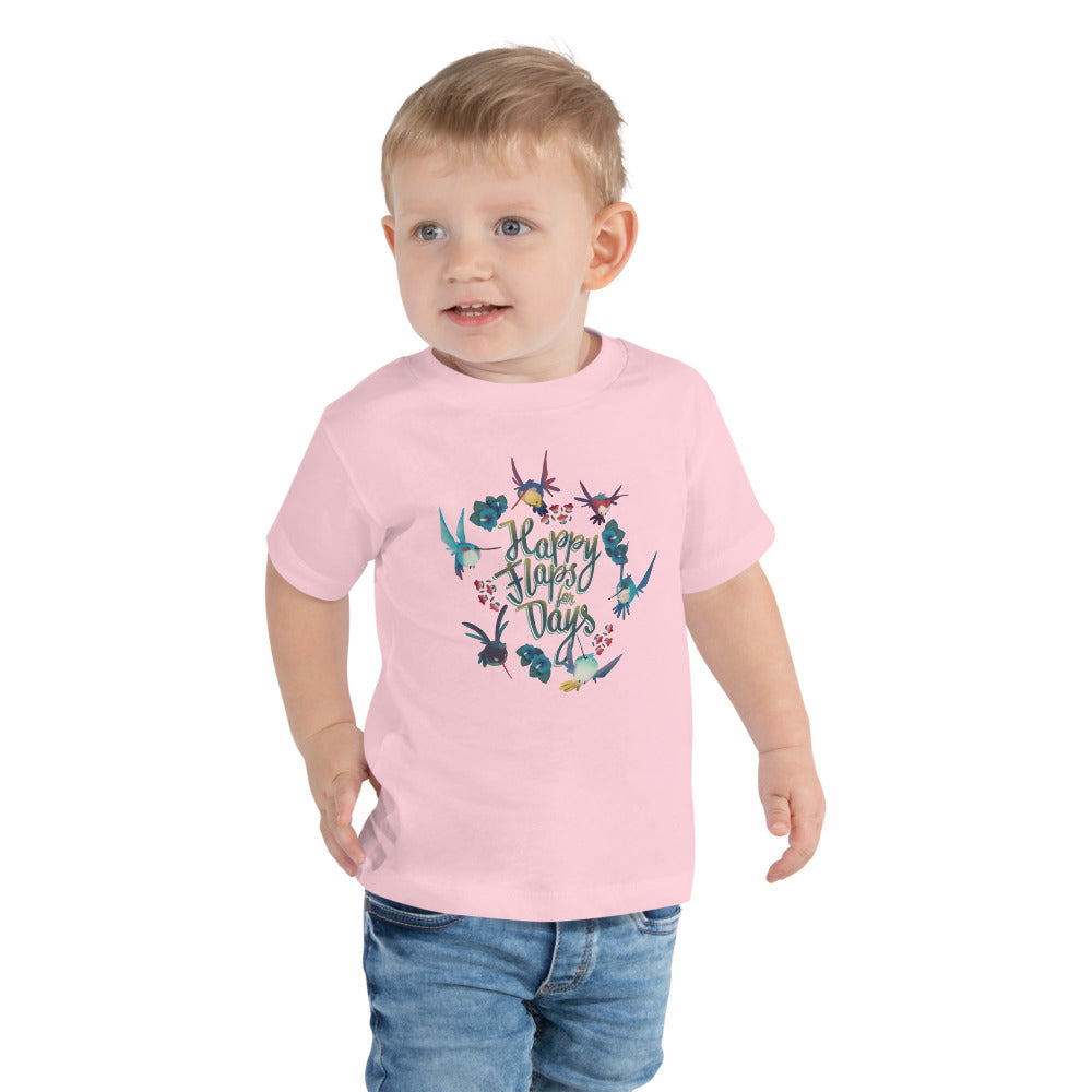 Toddler: Happy FLaps for Days tee