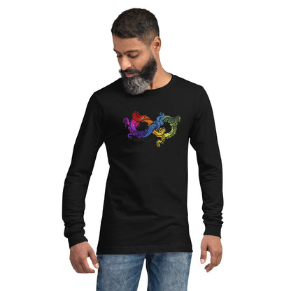 “Cosmic Horror Neurodiversity symbol” Unisex Long Sleeve Tee