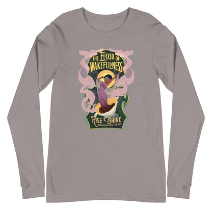 "Elixir of Wakefulness" Unisex Long Sleeve Tee