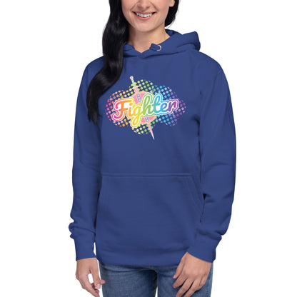 Rainbow Classes: Fighter! Unisex Hoodie