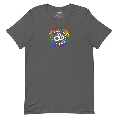 You "Bee" You in Pride Colors Unisex Fit Tee