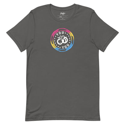 You "Bee" You Pan Pride Flag Colors Unisex Fit Tee