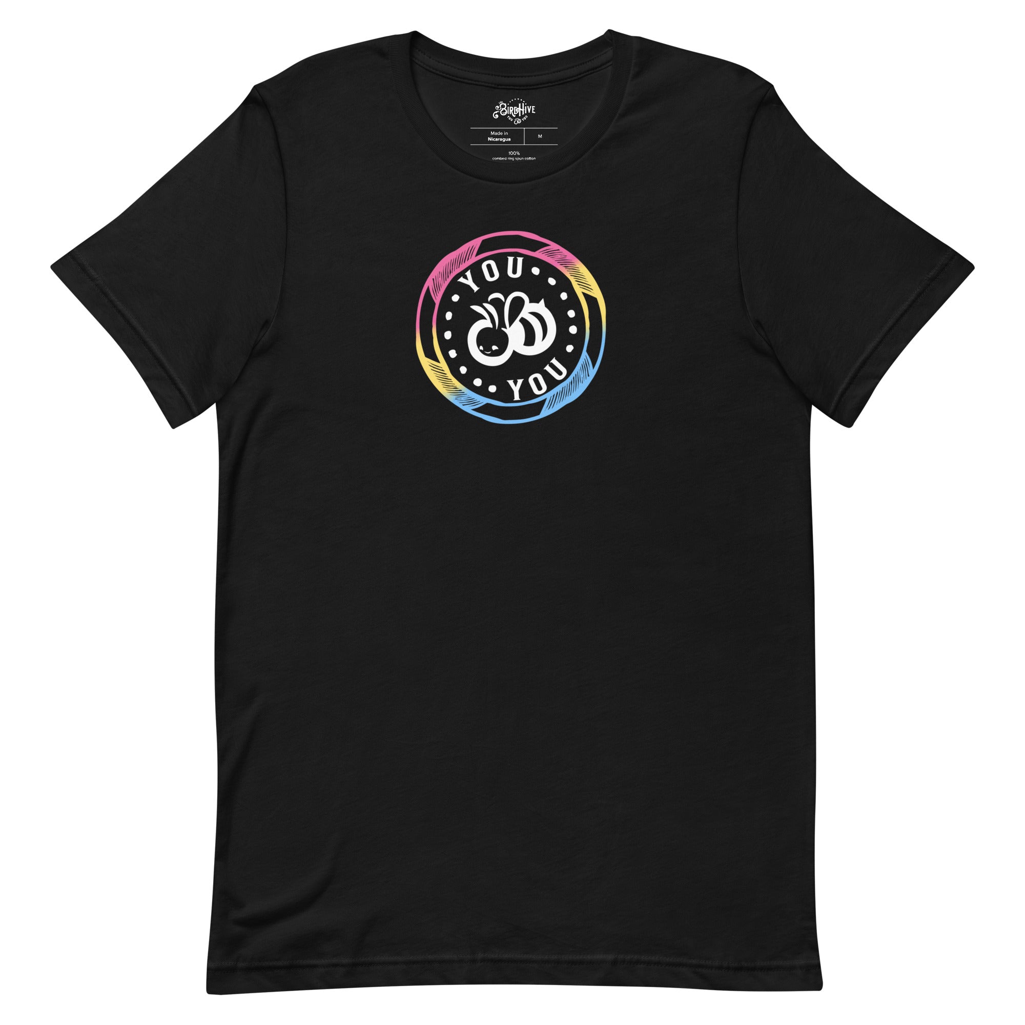 You "Bee" You Pan Pride Flag Colors Unisex Fit Tee