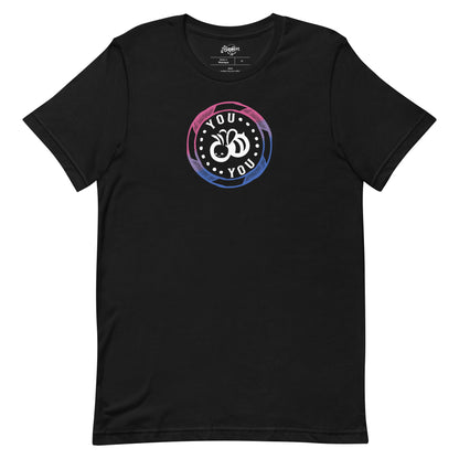 You "Bee" You - Bi Pride Flag Colors Short-Sleeve Unisex Fit Tee