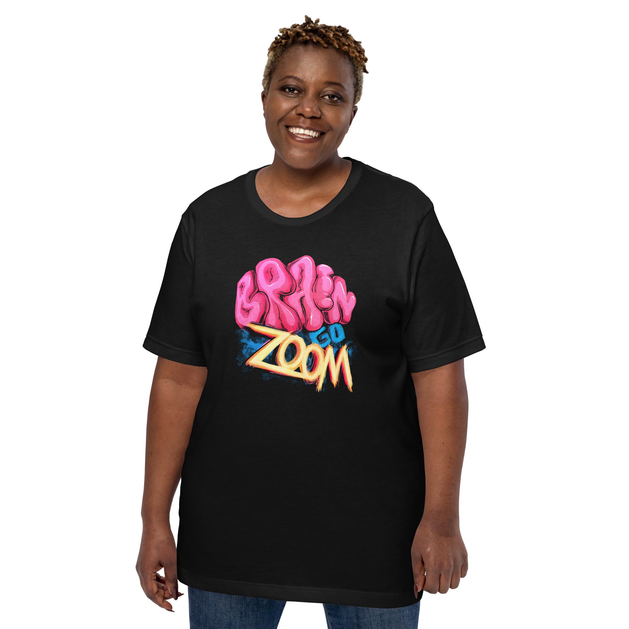 "Brain Go Zoom!" Unisex t-shirt