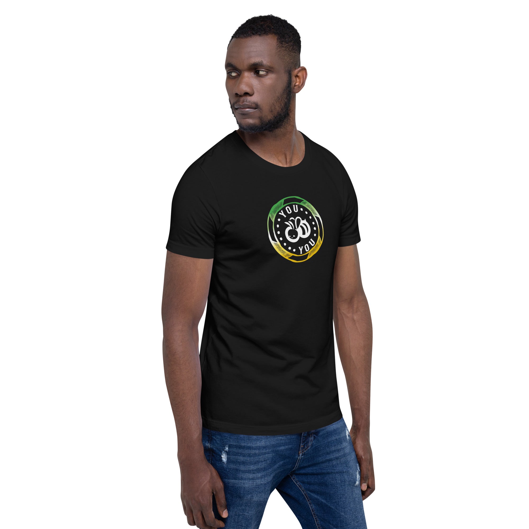 "You 'BEE' You Allo-aro PRIDE flag" Unisex t-shirt