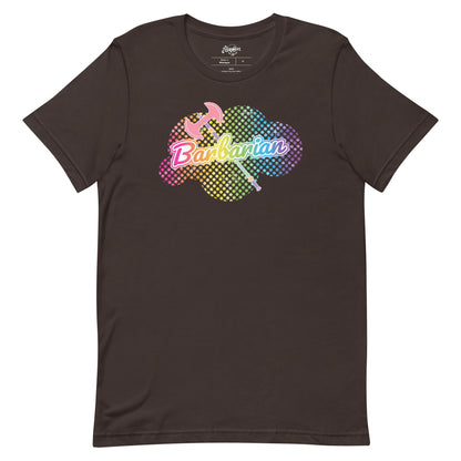 Rainbow Classes: Barbarian Unisex fit tee