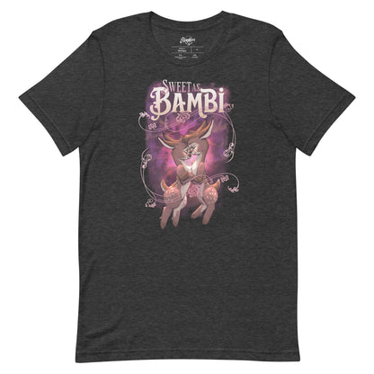 "Sweet as Bambi" Bambi lesbian flag Unisex t-shirt