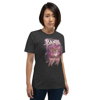 "Sweet as Bambi" Bambi lesbian flag Unisex t-shirt