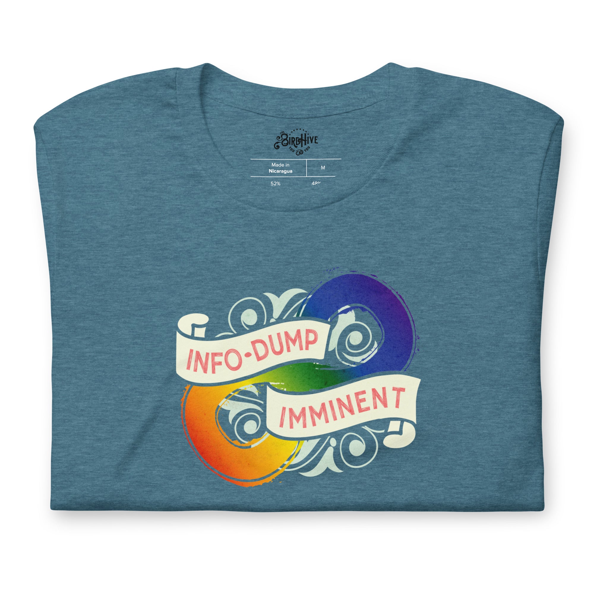 "InfoDump Imminent" Unisex t-shirt