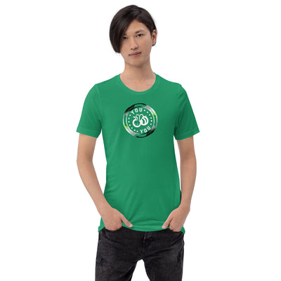 You "Bee" You Agender Pride Flag Colors Short-Sleeve Unisex Fit Tee