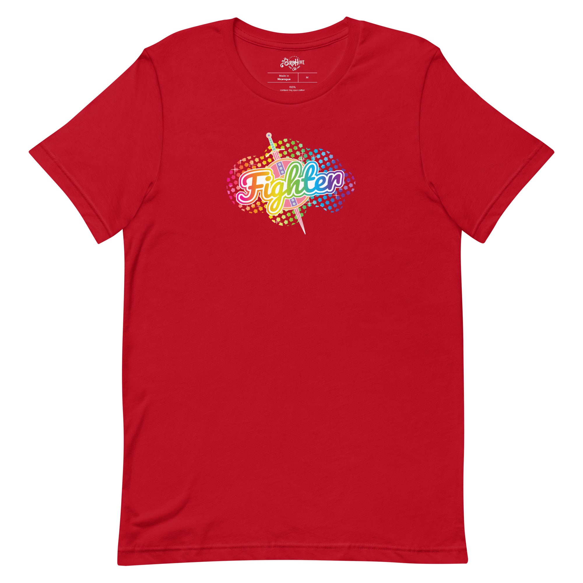 Rainbow Classes: Fighter! Unisex fit tee