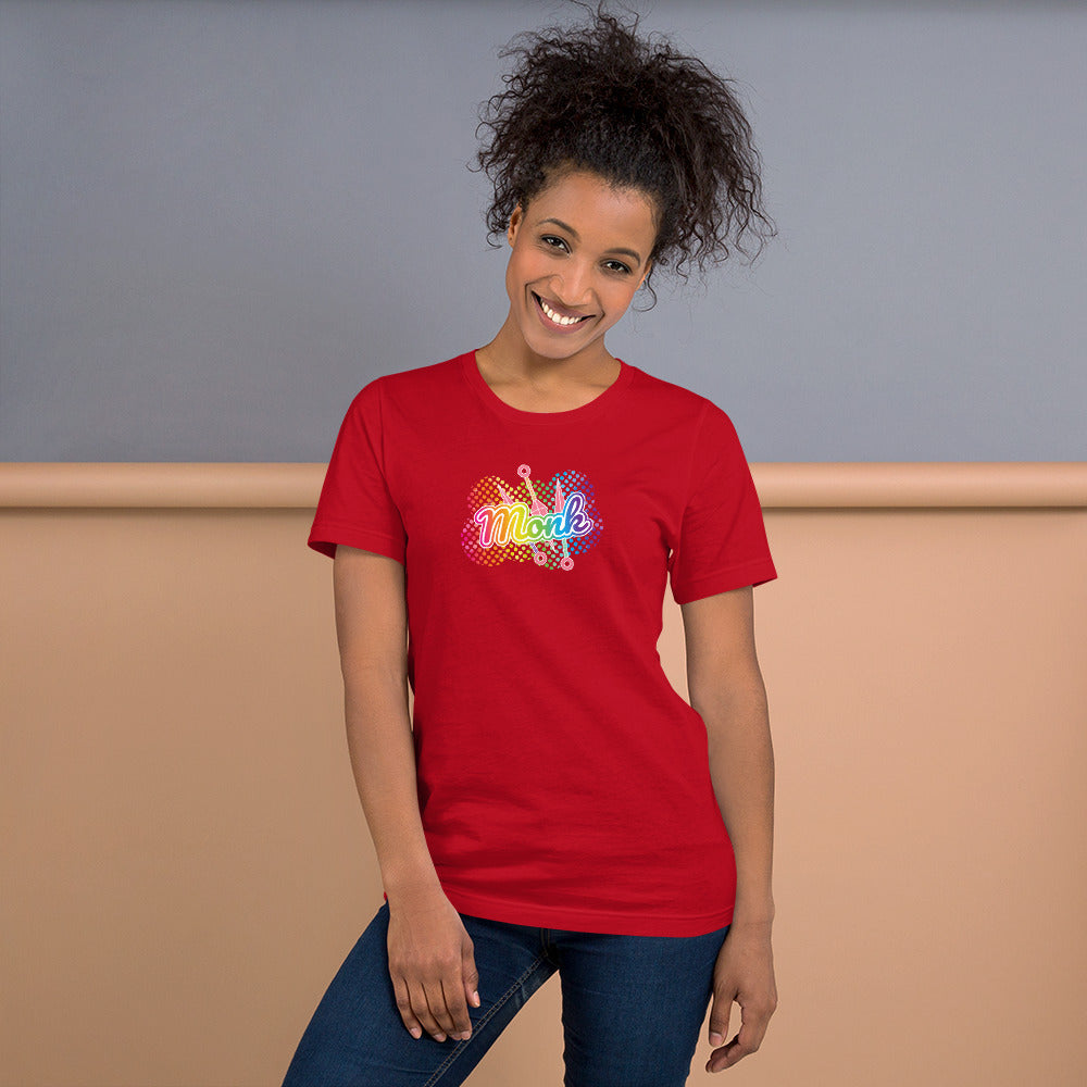 Rainbow Classes: Monk! Unisex fit tee