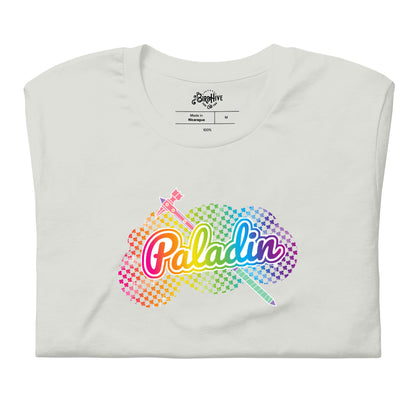 Rainbow classes: Paladin! Unisex fit tee