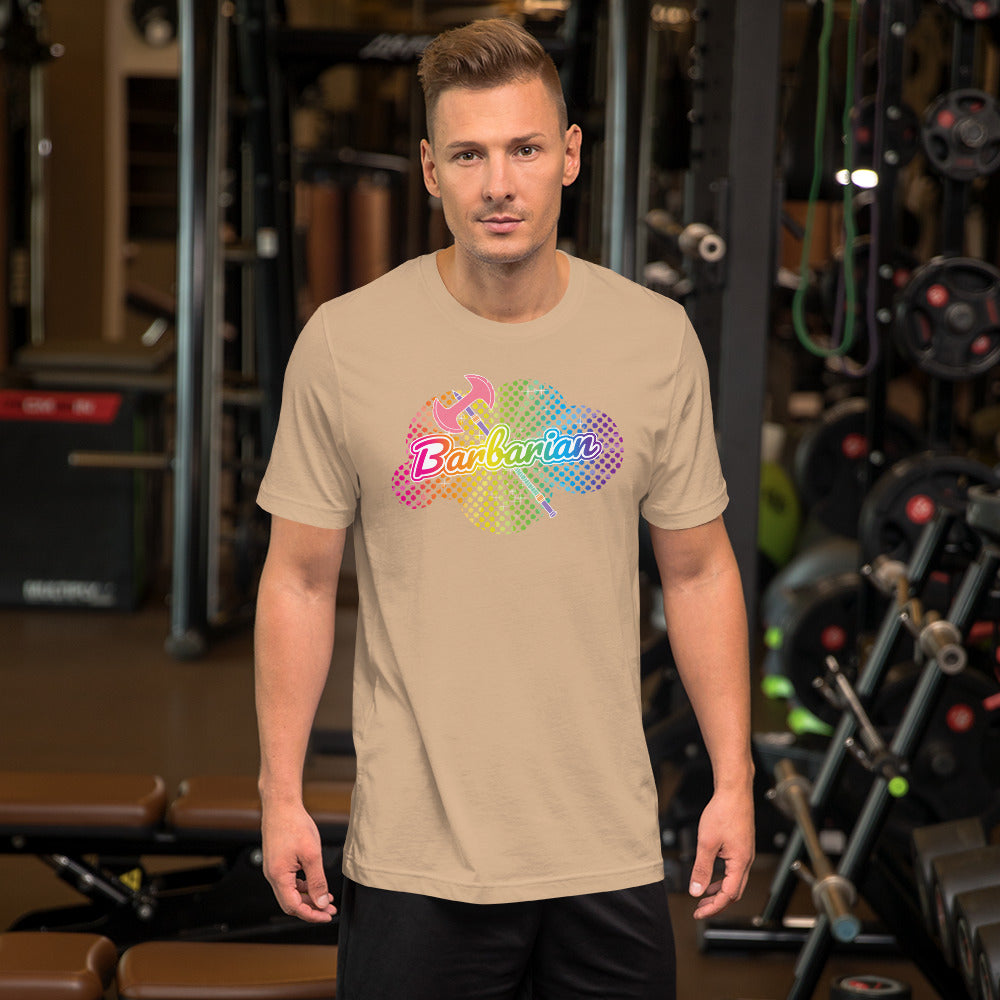 Rainbow Classes: Barbarian Unisex fit tee