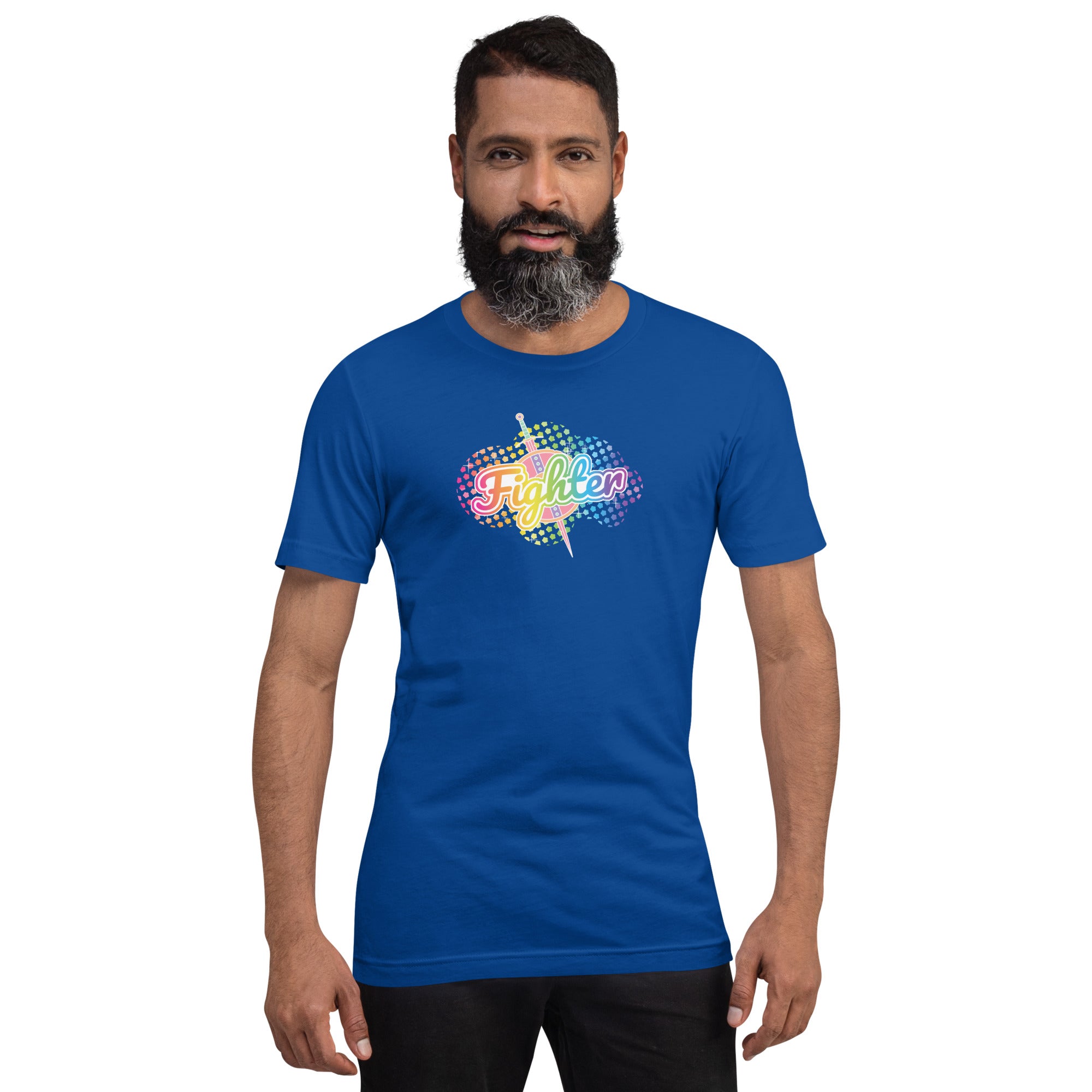 Rainbow Classes: Fighter! Unisex fit tee