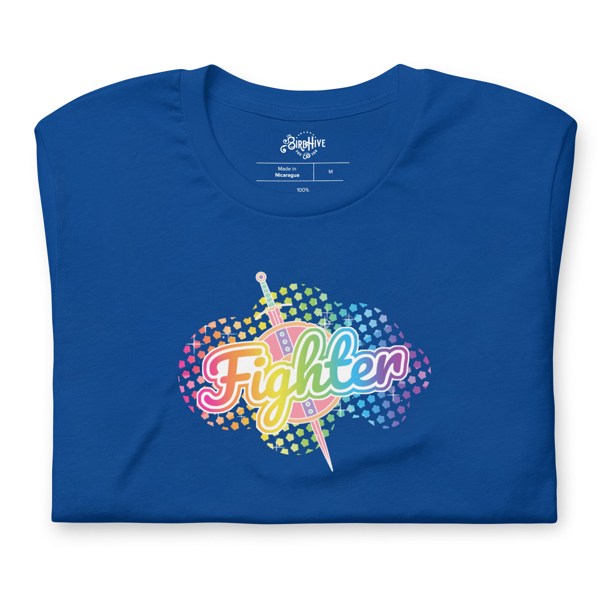 Rainbow Classes: Fighter! Unisex fit tee