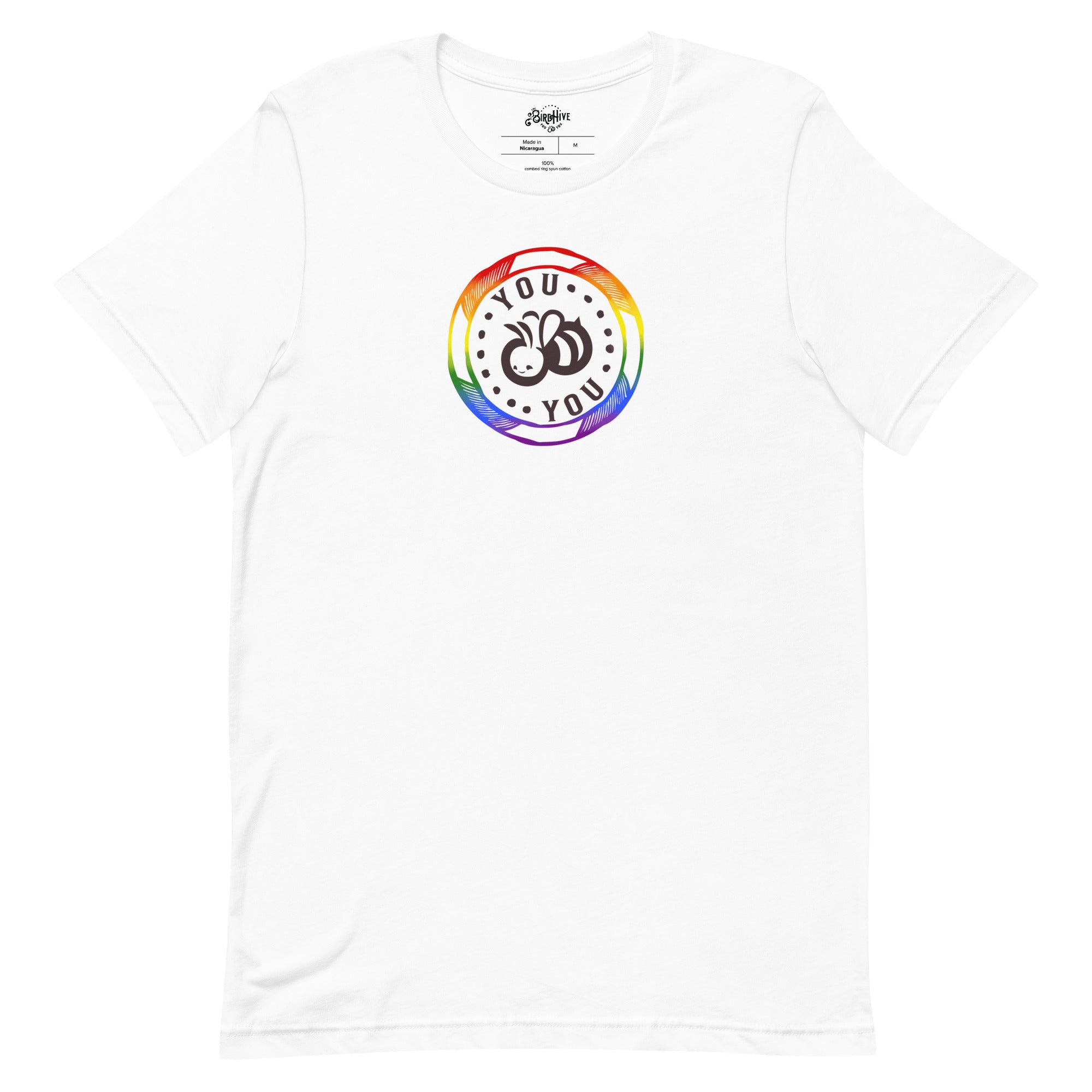 You "Bee" You - Pride Unisex Fit Tee on White