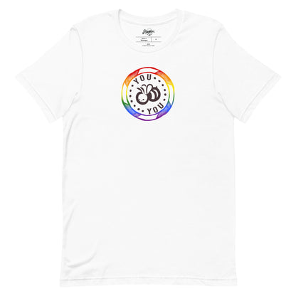 You "Bee" You - Pride Unisex Fit Tee on White