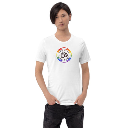 You "Bee" You - Pride Unisex Fit Tee on White