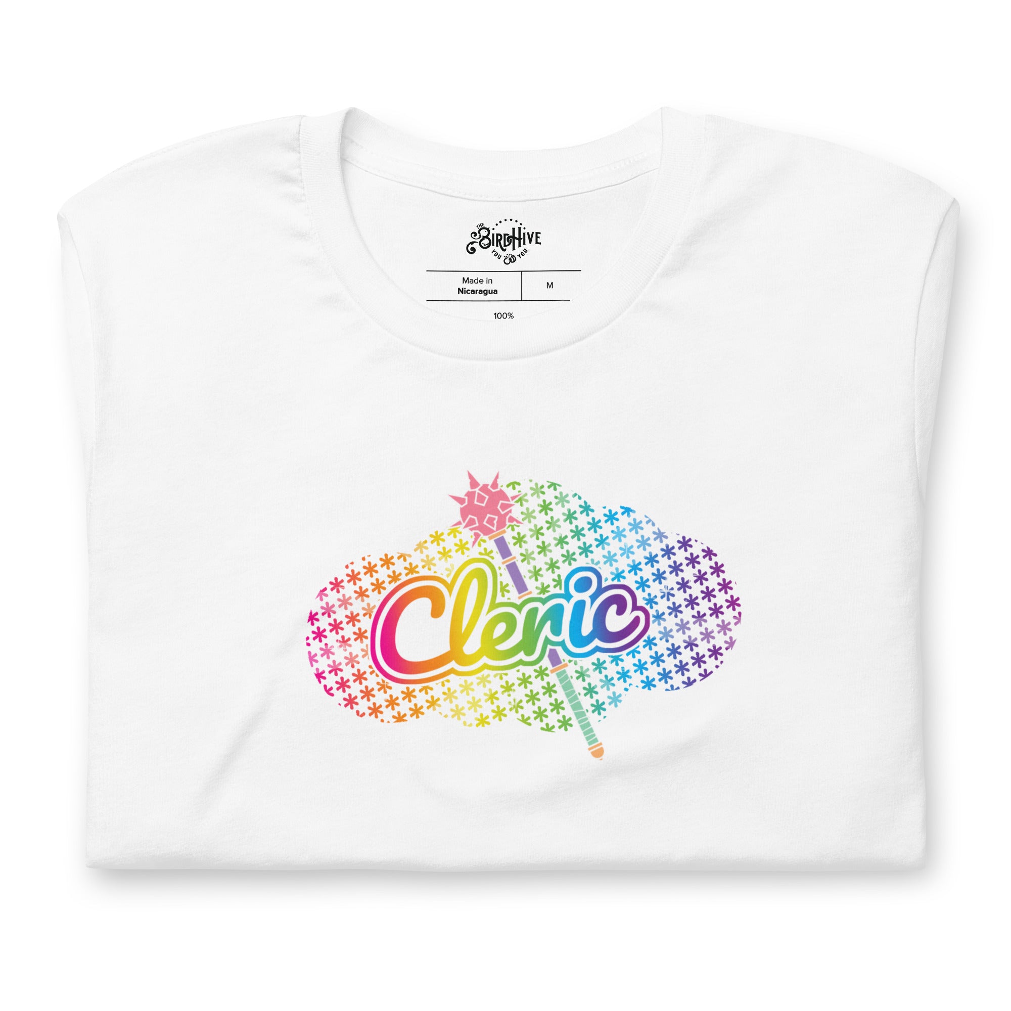 Rainbow Classes: Cleric! Unisex fit tee