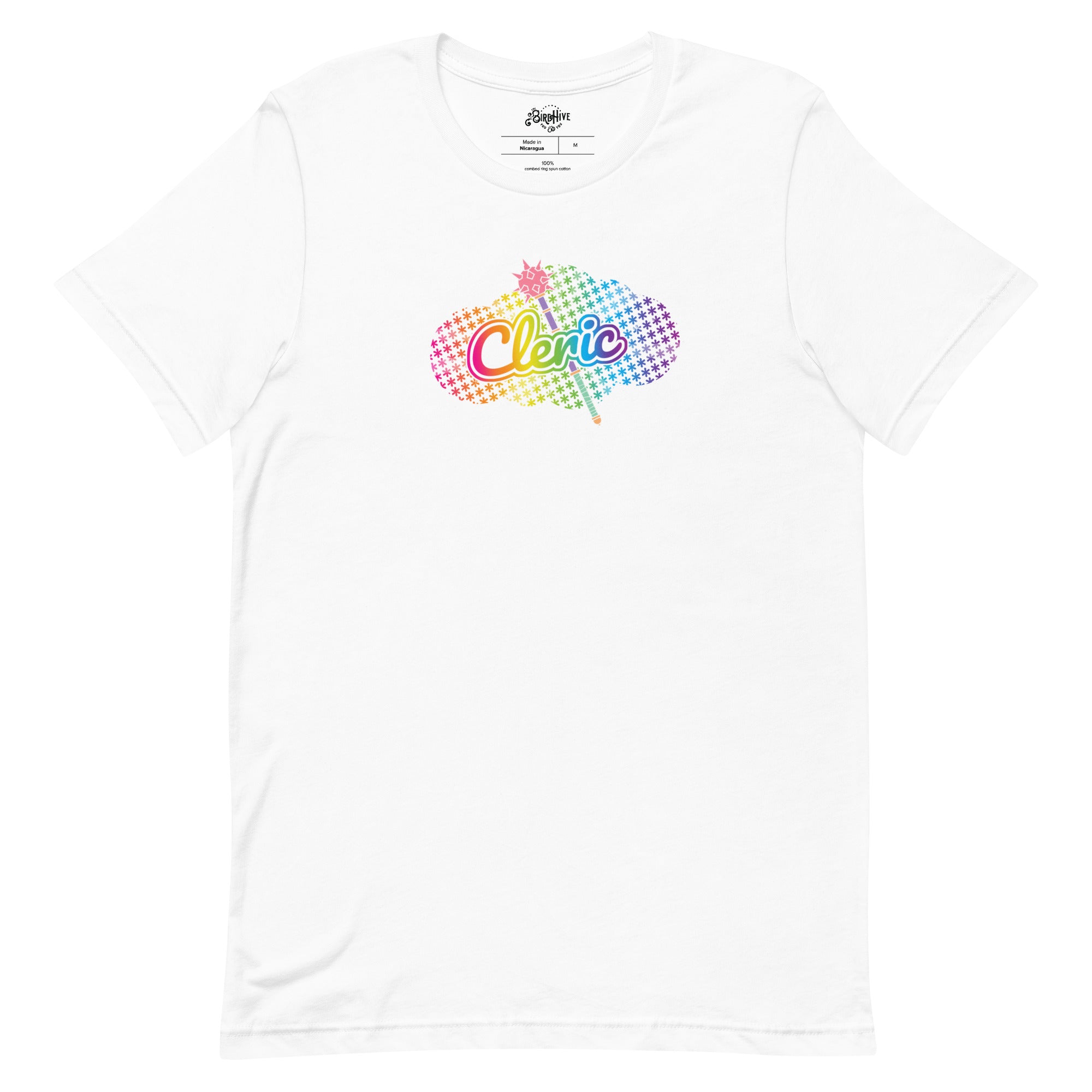 Rainbow Classes: Cleric! Unisex fit tee