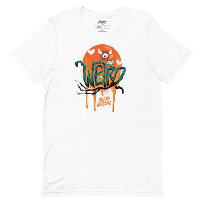 "I'm Weird, You're Welcome" Unisex fit t-shirt