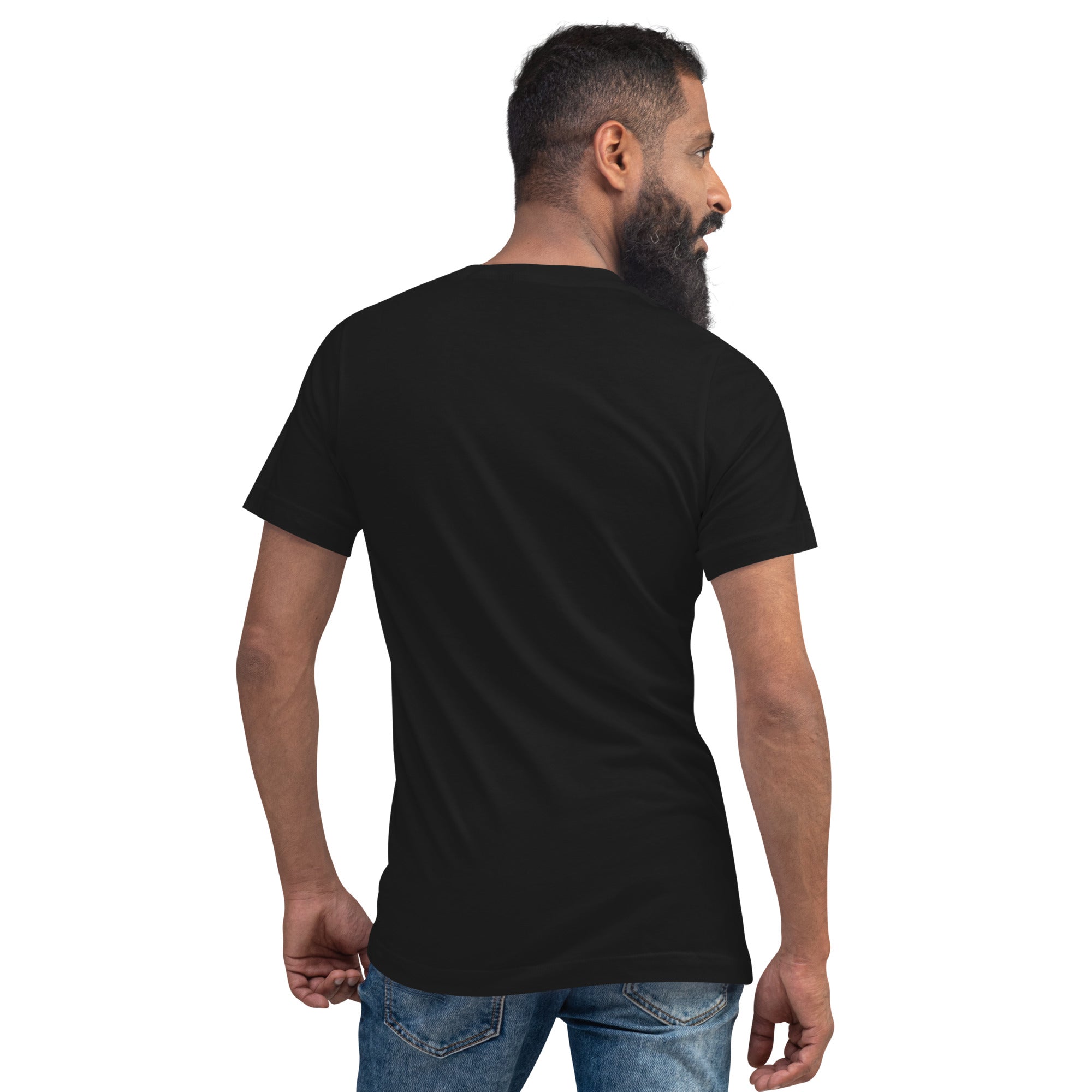 “Queer All Year” Unisex Short Sleeve V-Neck T-Shirt