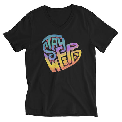 "Stay Weird" Unisex Fit Short Sleeve V-Neck T-Shirt