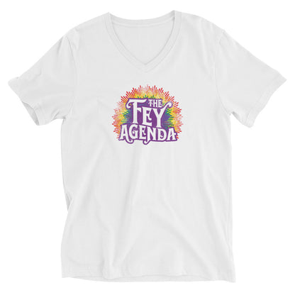 The Fey Agenda Unisex Fit V-Neck Tee