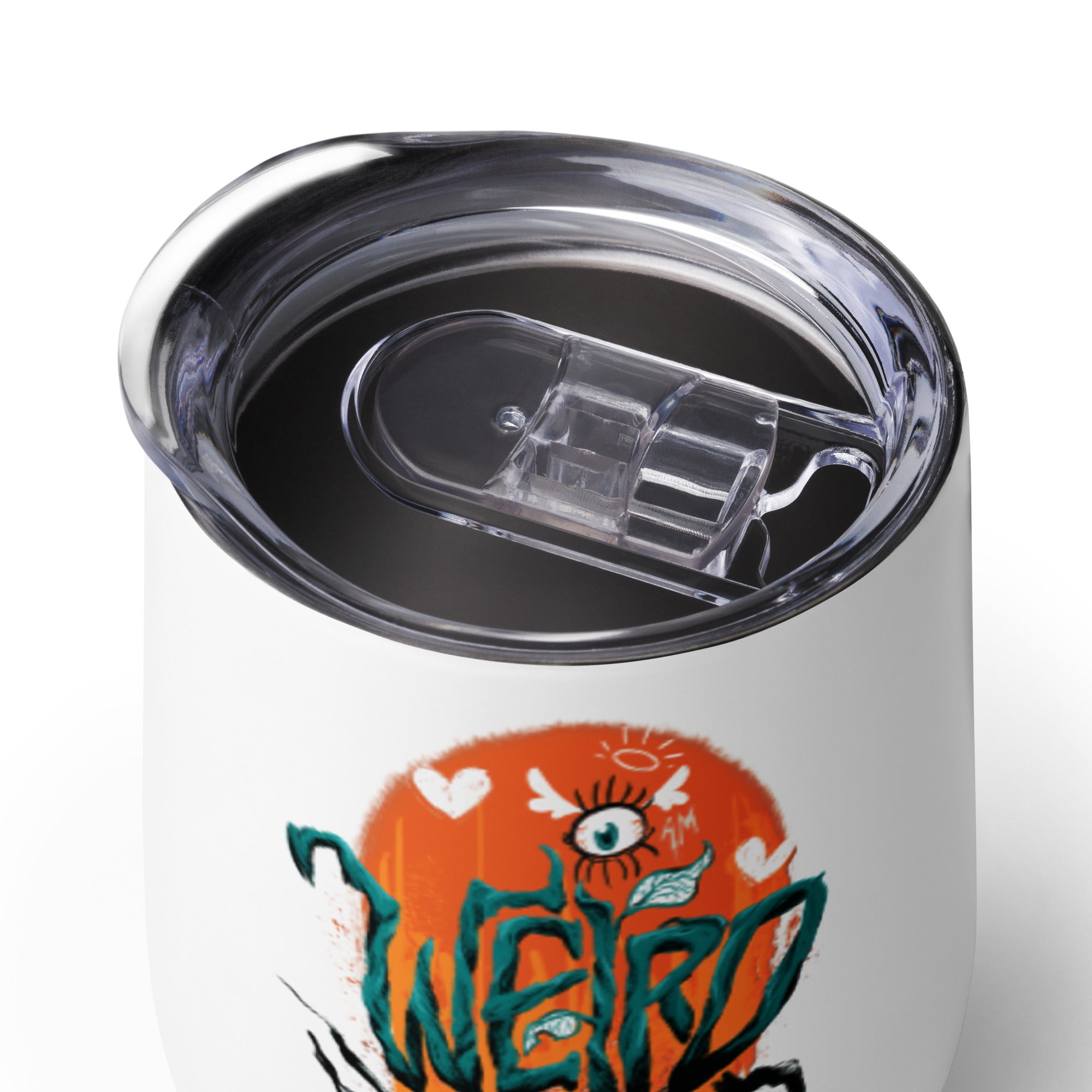 "I'm Weird, You're Welcome" Wine tumbler