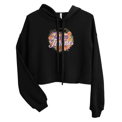 Them and Femme Fem Fit Cropped Hoodie