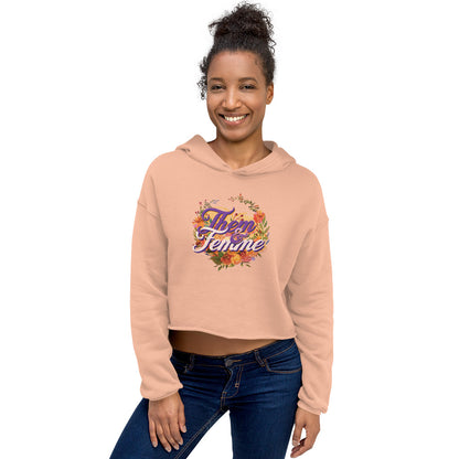 Them and Femme Fem Fit Cropped Hoodie