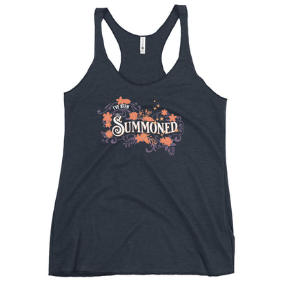 "I've Been Summoned" Fem Racerback Tank